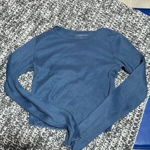 American eagle baby tee long sleeve